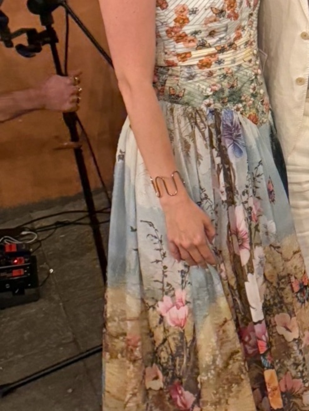 Anthropologie Muse Basque-Waist Midi Dress - Picture 8 of 9
